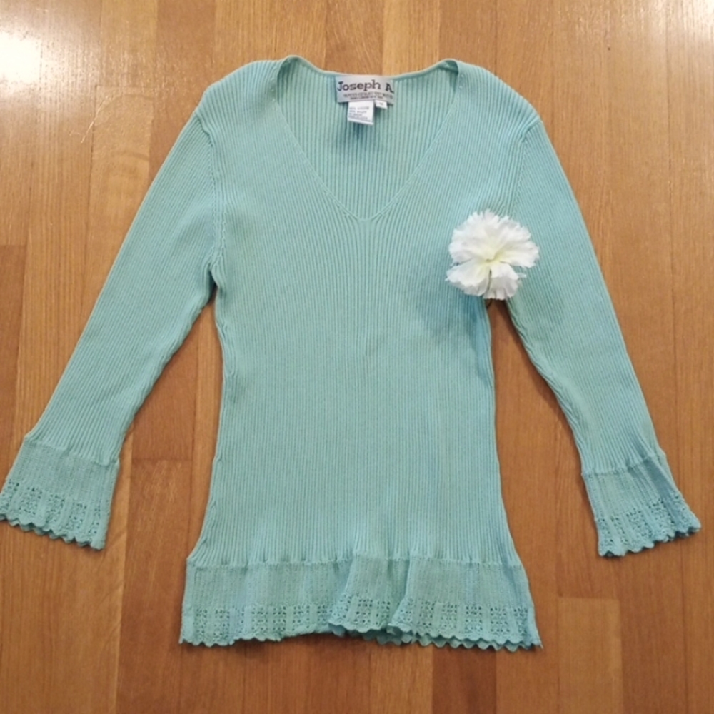 Vintage Lace Women's Top Medium